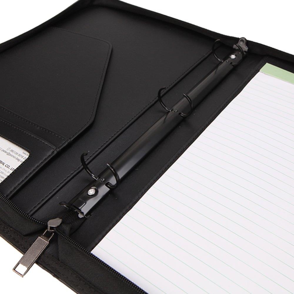 leather compendium ring binder-3