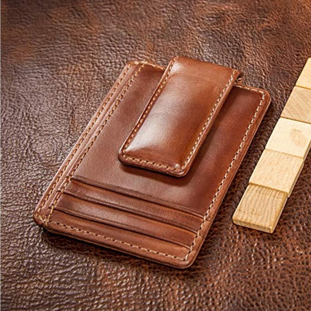 Genuine Leather Wallet Clip-6