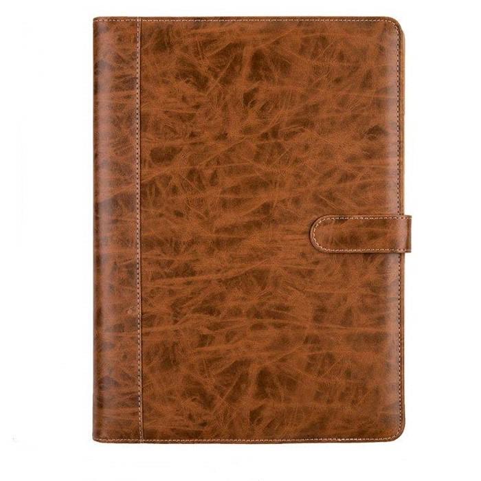 Brown A4 PU Leather Presentation Folder Brown A4 PU Leather Presentation Folder