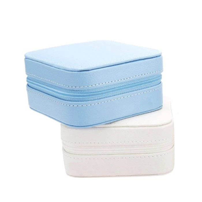 Leather Travel Jewelry Box