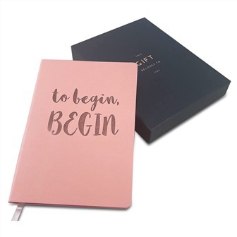 Puha fedeles napló díszdobozban